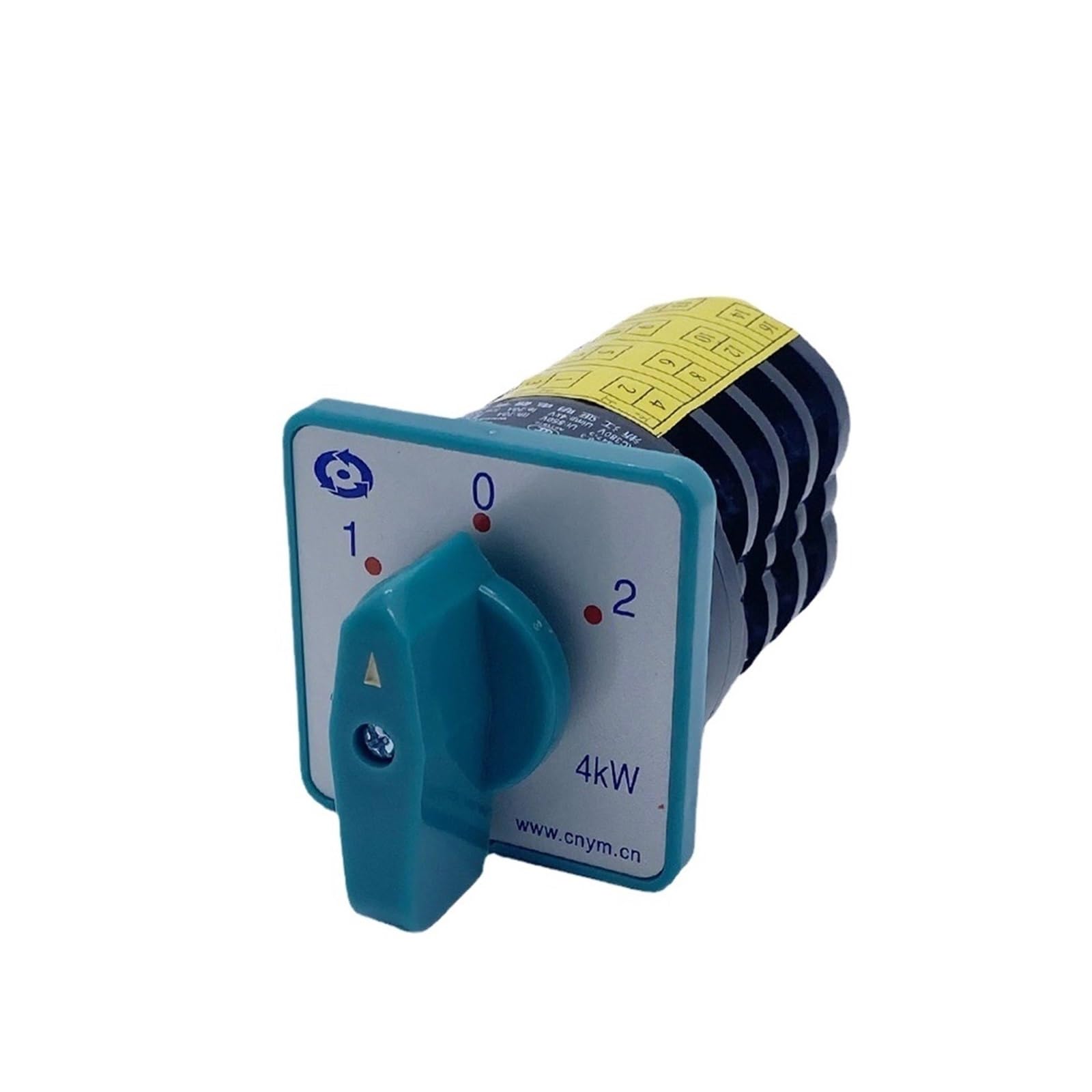JGNAYRKJQI Change Over Switch Three Position 20A 4kw Four Levels Rotary Cam Combination Selector Silver Contact HZ5-20/4 4/