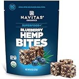 Navitas Organics Superfood Power Snacks, Blueberry Hemp, 8oz. Bag, 11 Servings -...