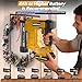 bellaDimora 18GA Cordless Brad Nailer & Staple Gun - Compatible with 20V Battery - 2-in-1 Brushless Nail Gun with 1000 Nails & Staples - Professional Home Improvement Tool(No Battery)