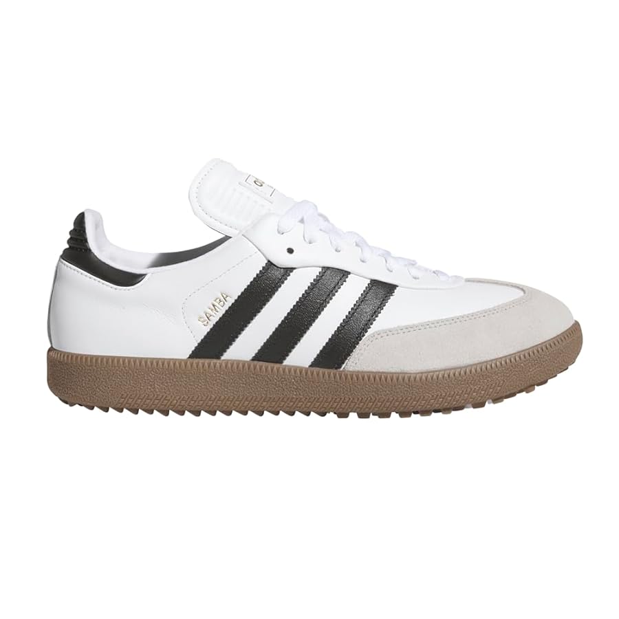 Amazon.com | adidas Golf Samba Spikeless Golf Shoes, FTWR