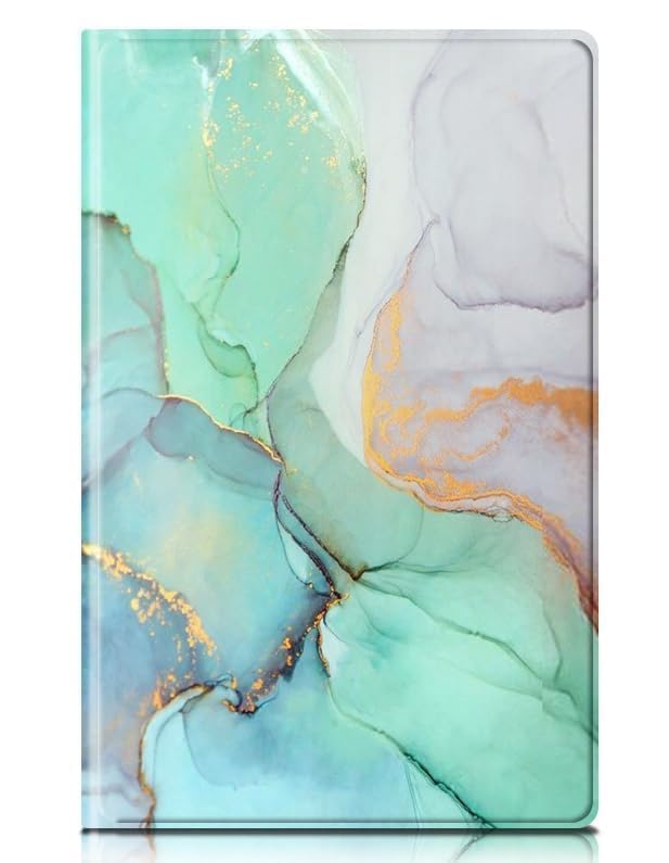 Image of ProElite Book Cover Case for OnePlus Pad 4 13.2 inch, Smart flip case Book Cover for OnePlus Pad 4 13.2 inch with Pen Holder, Marble Green