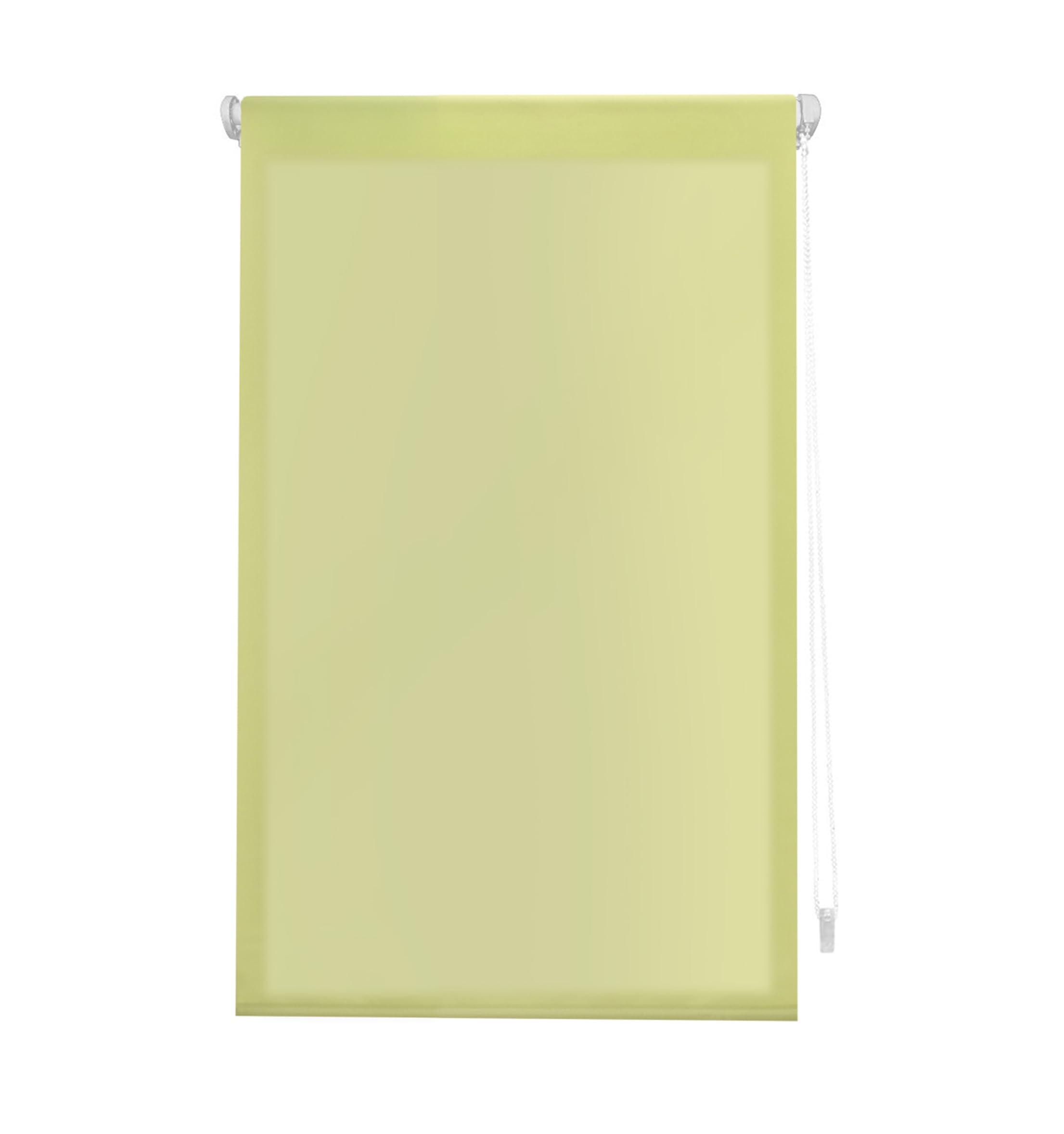 INTERBLIND | EasyFix Premium Roller Blind Translucent Smooth 52 x 180 cm (Width by Height) - Premium Roller Blind Assembly Without Tools Fabric Measure 49 x 175 cm - Roller Blind Without Drilling
