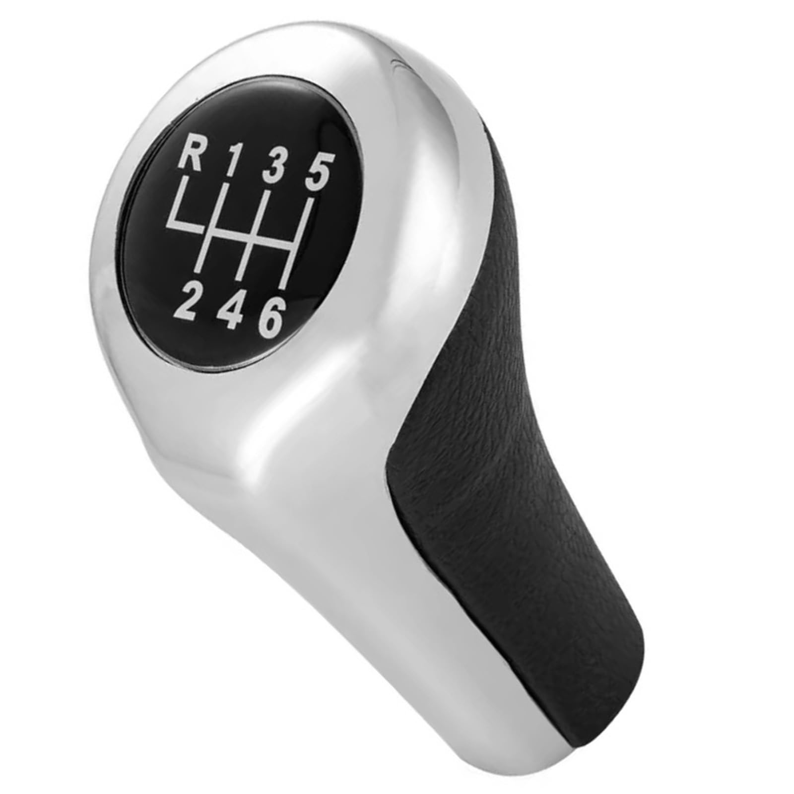 VBNYBA Car Shift Knob Lever Compatible with for 3 Series E90 E91 E92 E93 E30 E36 E46 F30 Gear Shift Knob Pen Head Gear Knob Cover Matte Automotive Components