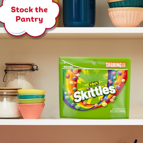 SKITTLES Sour Chewy Candy, Share Size, 13.7 Oz Bag - image 9