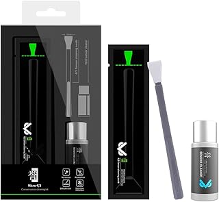 VSGO V-S01E Professional Camera Cleaning Kit Micro Four Thirds 4/3 Sensor Cleaning Swabs 6pcs 12mm and 10ml Cleaner Compatible for DSLR Cameras