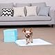 FEANDREA Puppy Pads, Welpen-Unterlage, 60 x 60 cm, 55 Stück, blau-weiß PTD65BU