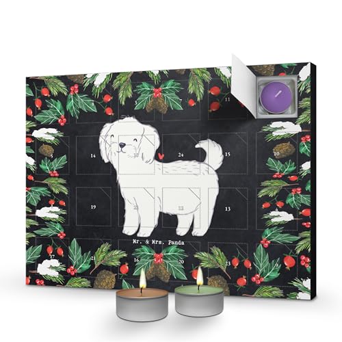 Mr. & Mrs. Panda Adventskalender Malteser Moment - Geschenk, duftkerzen, weihnachts, Kerzen, mit