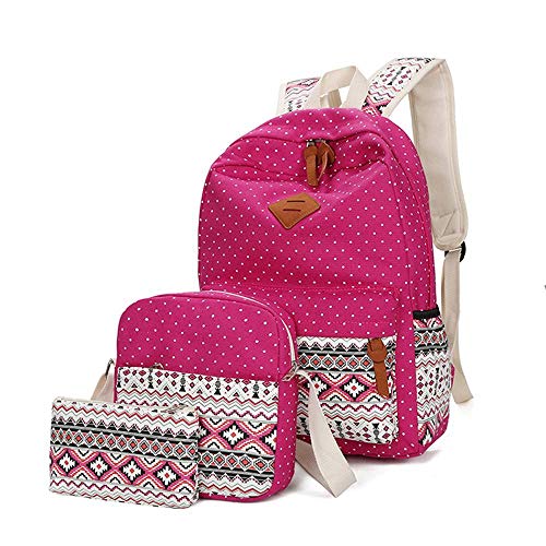 Preisvergleich Produktbild Mayanyan Canvas Rucksack National Sturm Punkt DREI Stück Kondom Schüler Freizeit Rucksack