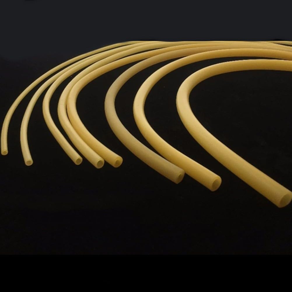 Latex-Gummischlauch, 20 Meter, perfekt für Fitnesstraining mit einem Außendurchmesser von 10 mm und einem Innendurchmesser von 6 mm