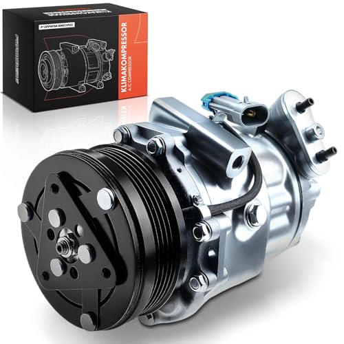 Frankberg Klimaanlagen Kompressor mit Kupplung Benzin Kompatibel mit Astra G Cabriolet F67 Astra G Caravan T98 Astra G CC F08 F48 Meriva Replace#...