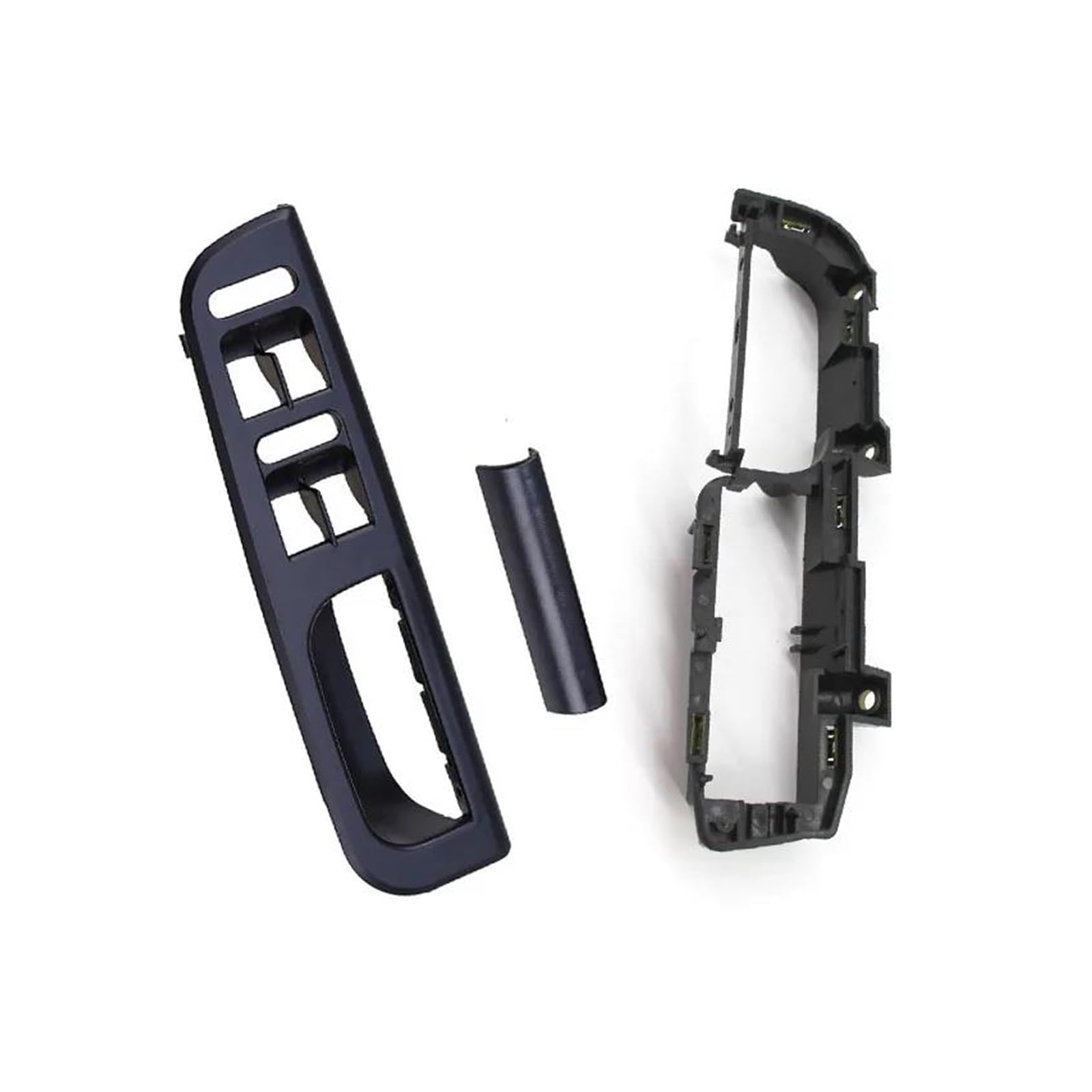 HIVZIVCCIK Interior Door Handle for Jetta for MK4 1999-2004 for Bora 2008-2012 3B1867171EA94 Interior Door Handle Lifter Switch Bracket Base Caps Interior Grab Handle(Black 3pcs)