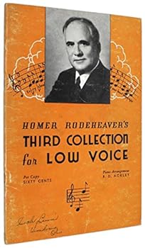Paperback Homer Rodeheaver's Third Collection for Low Voice Book