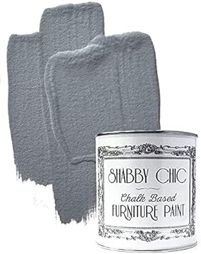 Shabby Chic Chalk Based Furniture Paint, Pebble Grey - 250 ml | Distressed Matt Finish for Furniture, Home Decor or DIY Projects | Interior & Exterior | Non-Sand, Suitable for Wood, Plastic & Metal