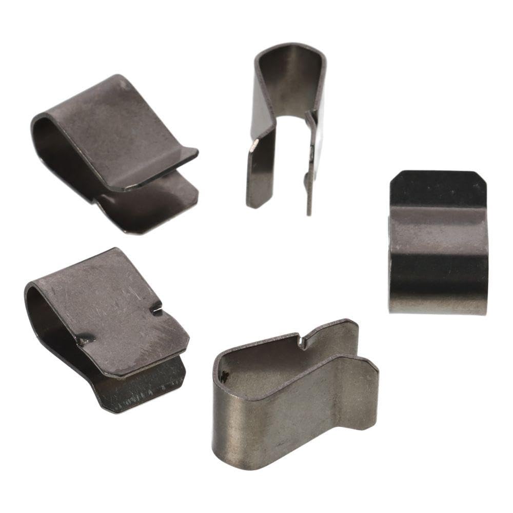 SHUATI 20pcs 20pcs U-Type Clip,21.4mm x 12mm Stainless Steel