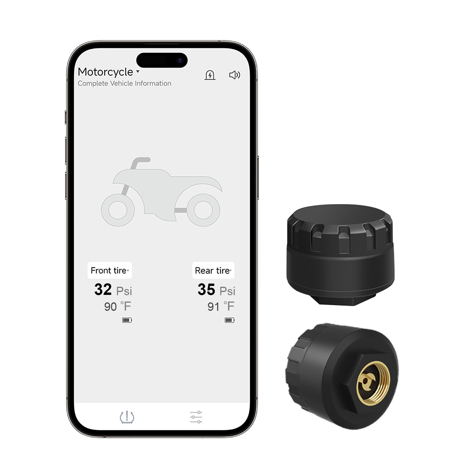 B-Qtech Motorcycle TPMS