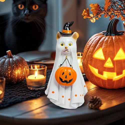 Estatua fantasma de resina de espíritu animal, el regalo ideal para Halloween 4