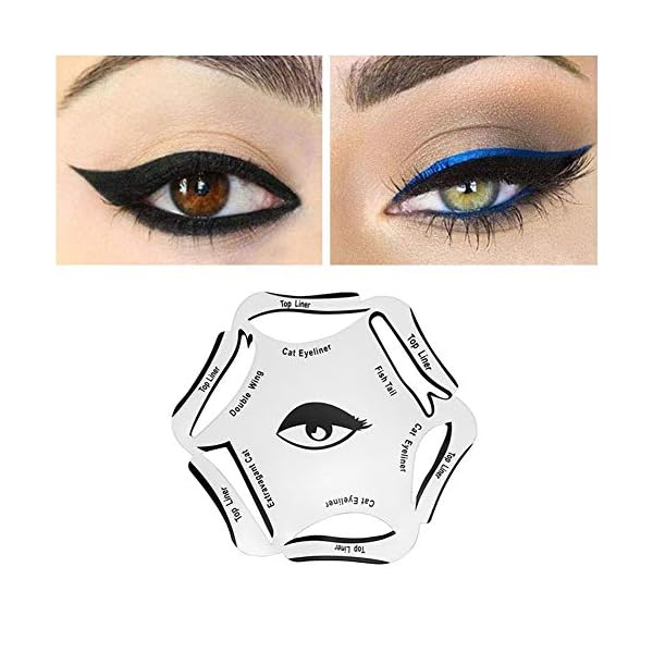 Eye-shadow-template-Eyeliner-Stencil-Pads-For-The-Perfect-Winged-Tip-Look-Reusable-Easy-to-Clean-Flexible-Cruelty-Free-Vegan Eye shadow template, Eyeliner Stencil Pads - For The Perfect Winged Tip Look. Reusable, Easy to Clean & Flexible. Cruelty Free & Vegan