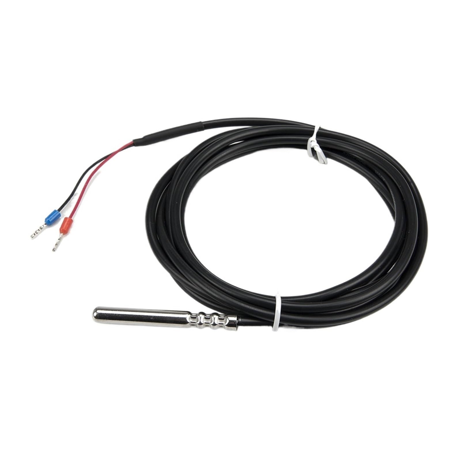 NTC 2 m PVC-Kabel Edelstahl wasserdichte Sonde 10 K Widerstand RTD-Temperatursensor(3435 B 5x50mm probe)