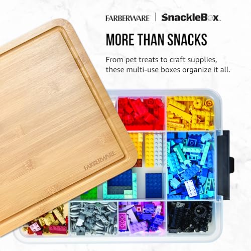 Farberware Snacklebox 7.8 x 12.7 Inch Cutting Board with Lid - image 9