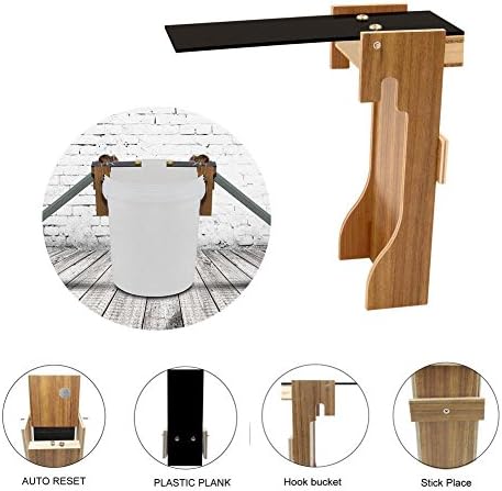 VAVCASE Plank Mouse Trap - Humane Bucket Rat Traps - Walk The Plank Rodent Mouse Rat Trap Auto Reset Mice Catcher Tools New