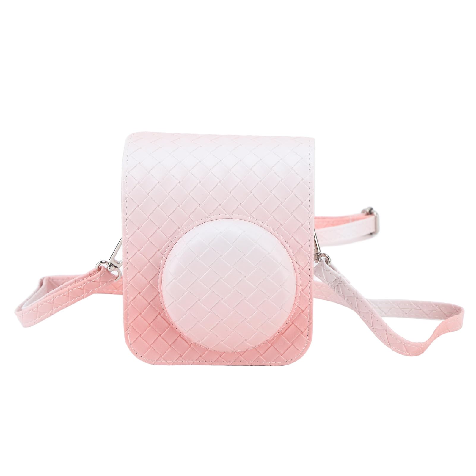 Beschermende Cameratas voor Mini 12 Camera, Instant Camera Beschermende Tas PU-hoes voor Mini 12 met Albumfilters Kleurrijke Hangende Frames Stickers