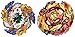 Produktbild Super z Bey Kampfspielzeug B-122+B-128 Spin Fighters gyro Warrior(2 Pack) ByFEI DE