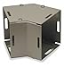 Wiegmann L040445 NEMA 1 Lay-in 45 Degree Elbow, Duct Fittings, Steel, 4" x 4"