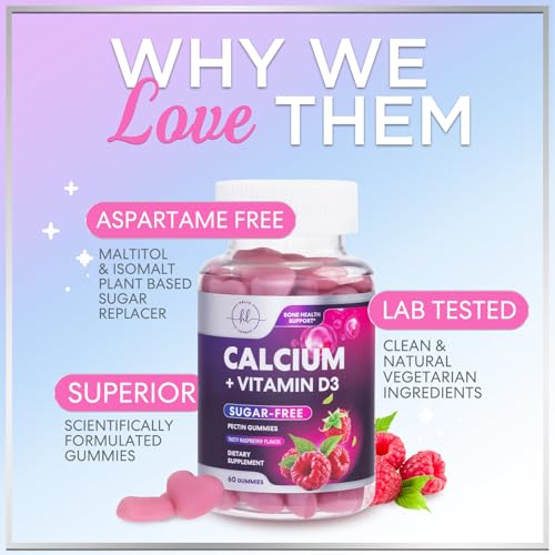 Hello Lovely! Sugar Free Calcium Gummies