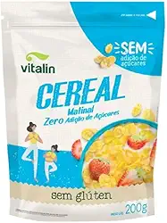 Vitalin Cereal Matinal Zero Adição De Açúcares 200G