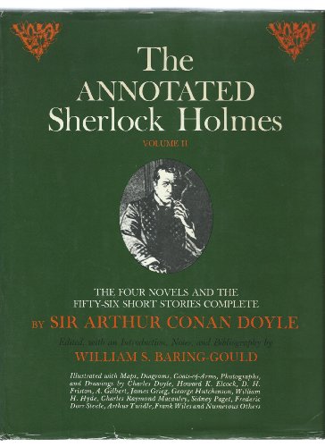 THE ANNOTATED SHERLOCK HOLMES. 2 Volumes. B000GRDRVQ Book Cover