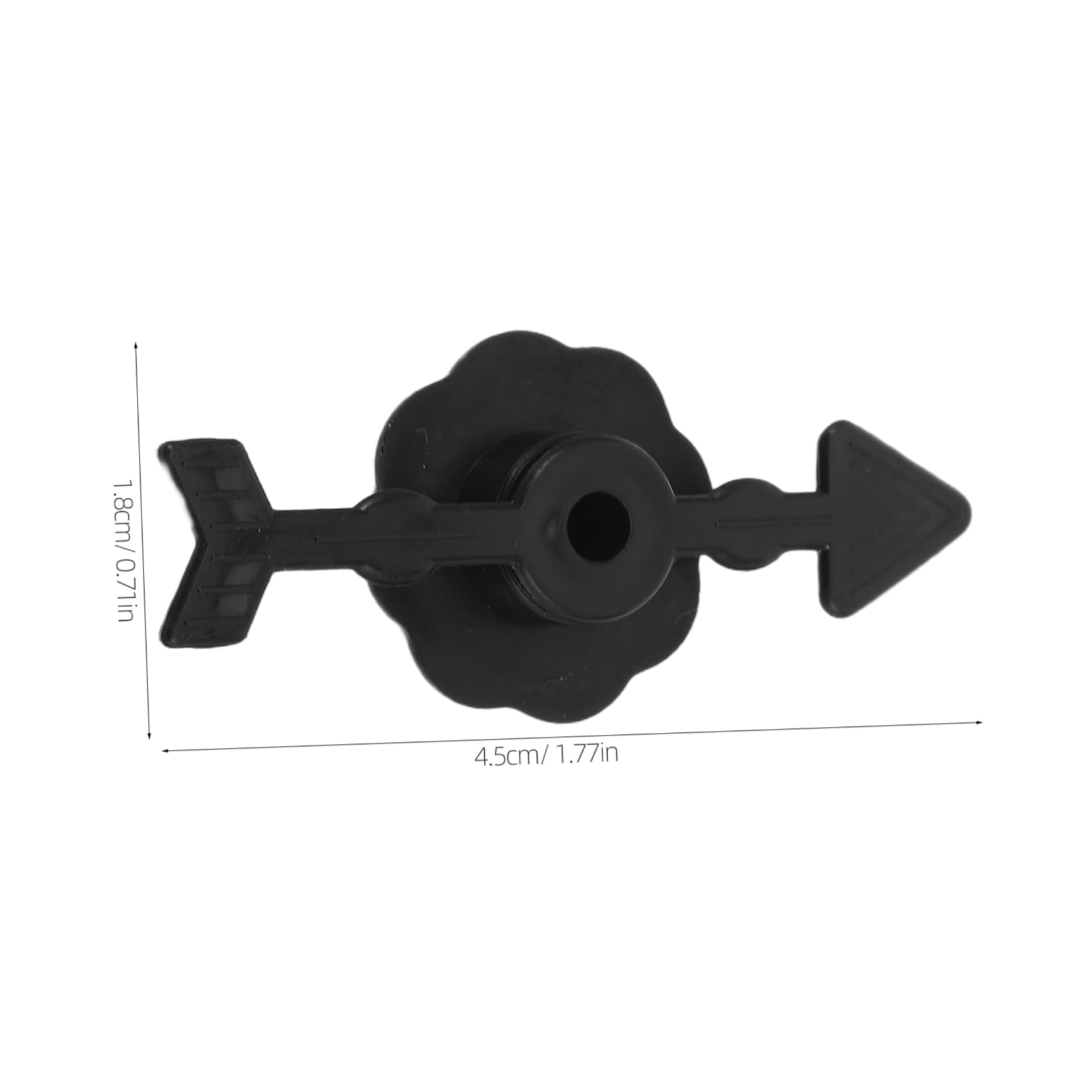 BESPORTBLE Interactive Board Game Arrows 10pcs Plastic Rotating Pointers Turntable DIY Accessory for Boys and Girls