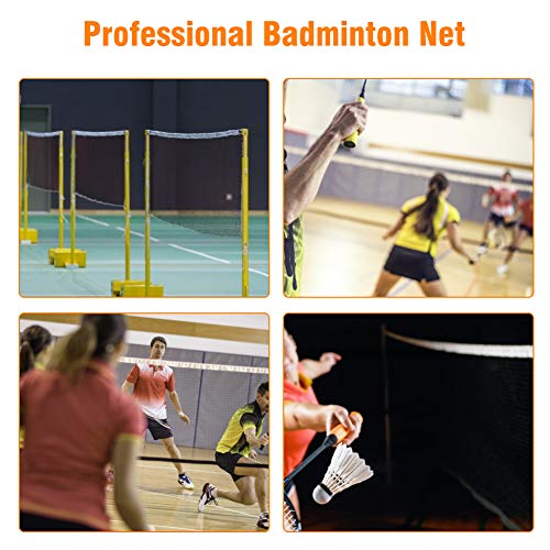 ANGGREK Badminton Net 6.5m portatile Rete