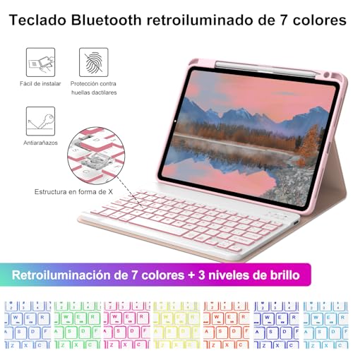 Teclado iPad Air 11 pulgadas español para escribir sin errores 5