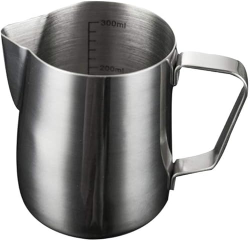 Healifty Jarra de cera de abejas para hacer velas de acero inoxidable de 10.1 fl oz con boquilla de vertido para hacer velas, chocolate, leche y