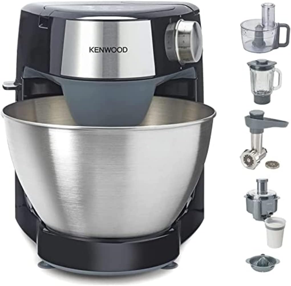 KENWOOD KHC29.P0BK Kenwood Prospero Mixer with 4 Accessories Black