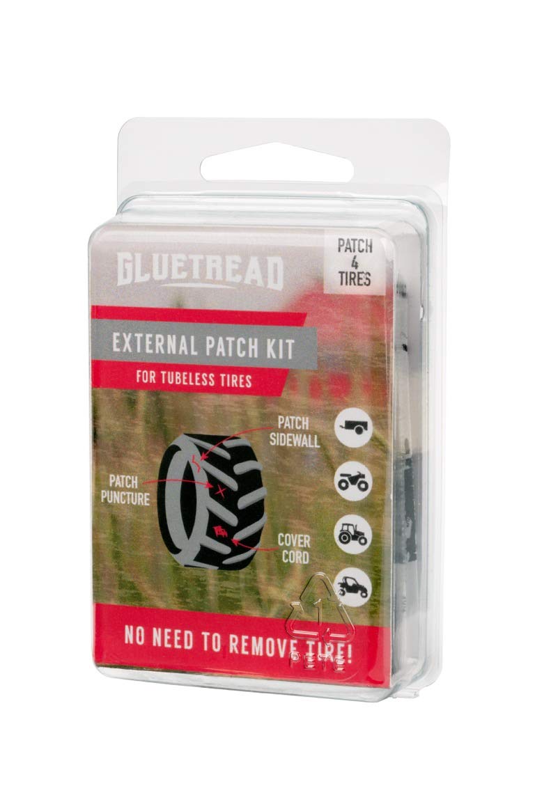 Buy GlueTread External Tire Patch Kit for Tubeless Tires No Need to