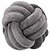 Hava Kolari - Almohada en forma de nudo, cojín de peluche, cojín suave, cojín en forma de pelota, decoración de cama, habitación