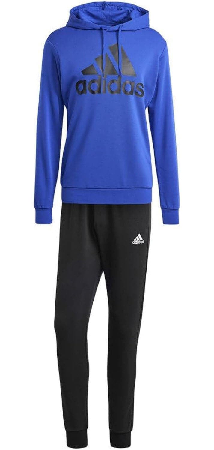 adidas Herren Big Logo Terry Tracksuit Trainingsanzug