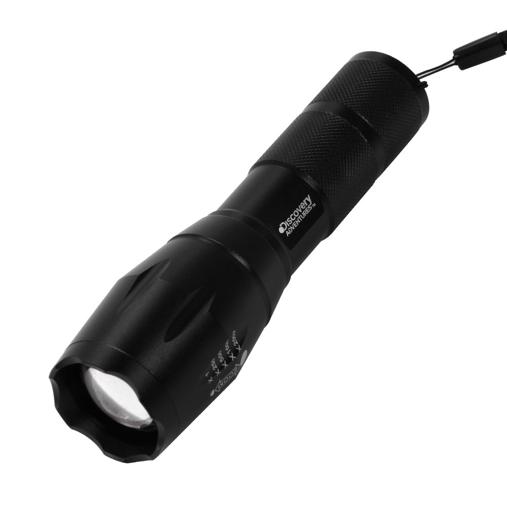Discovery Da Flashlight Black Df76211 @Fs