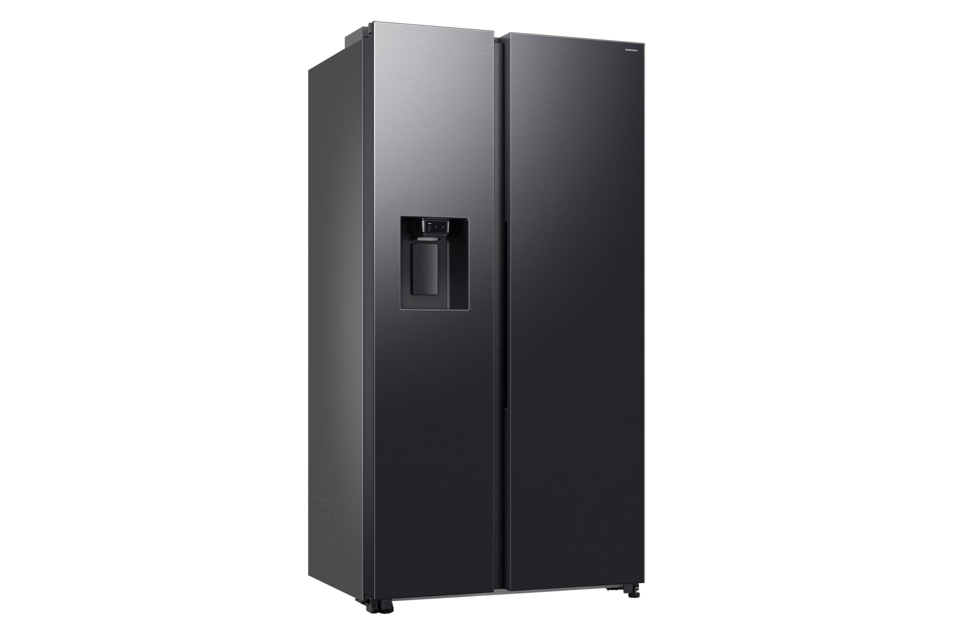 Samsung Réfrigérateur côte à côte RS70F65KEF/EF avec distributeur d'eau/glaçons, Wifi avec mode AI Energy, Total No Frost, SpaceMax, 635 L, LxHxP: 91,2 x 178,4 x 72,6 cm, Anthracite