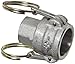 PT Coupling 1000210Basic Standard Series 10B Aluminum Cam and Groove Hose Fitting, D-Coupler,300(HBS) Cam Arms, Coupler x NPT Male