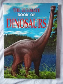 Paperback The Ultimate Book of Dinosaurs: Blue Cover Book