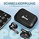 KLIM Pods V2 - NEU 2024 - Bluetooth 5.3 Kopfhörer in Ear - Hohe Klangqualität - ANC - Hervorragende Isolierung - Leichte und schnelle Kopplung - Lang anhaltende Batterie 24 h