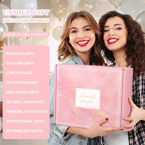 Birthday Pamper Gifts for Women, Luxury Hug in a Box Self Care package for Her Relaxation Spa Gifts Sets, Wellbeing Get Well Soon Hamper Gifts Ideas for Women Best Friend Bestie Sister - Image 4