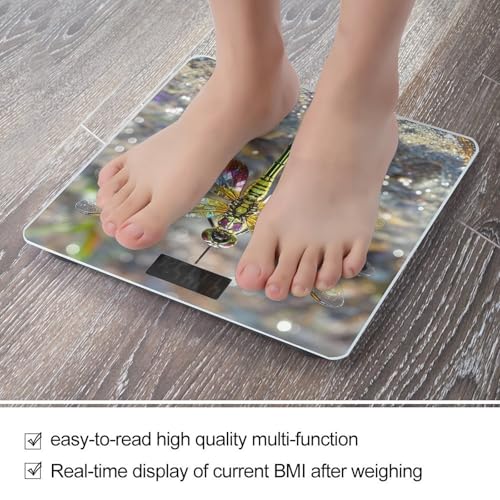 Báscula digital de baño con plataforma de vidrio templado miniatura 5