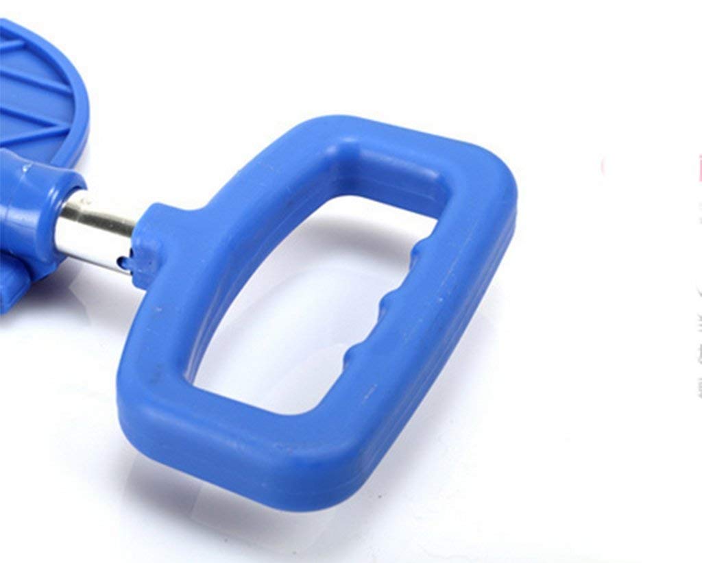 MObyat Andador para Ancianos,Bastón, Práctico Bastón Trípode Plegable Bastón Portátil Taburete Taburete De Aluminio Multifuncional Andador Azul Ancianos