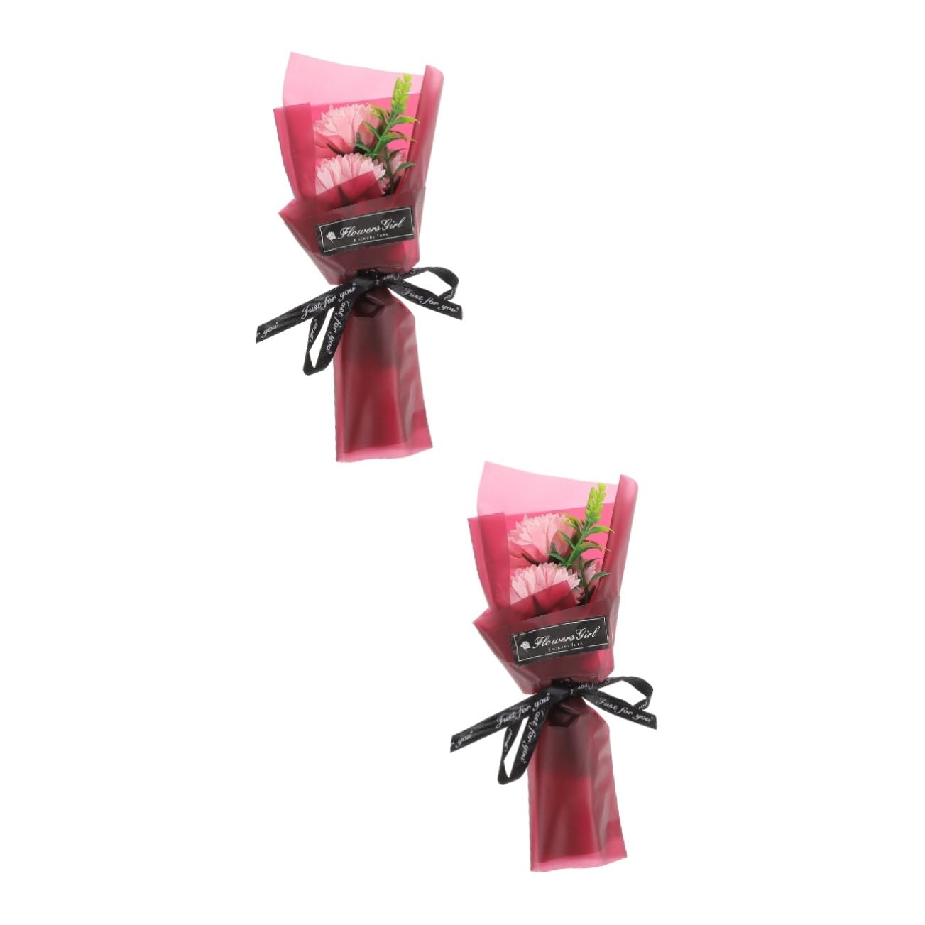 Alipis2pcs Simulation Carnation Mama Roses Fresh Flowers Soap Flowers Picks Forever Flower in Bag Embellishments for Crafting Faux Carnation Picks Fragrant Flower Miss Romantic