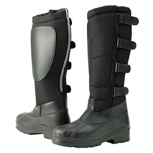 Dafna Blizzard Tall Winter Boot - Black,Kids 32/US 13.5