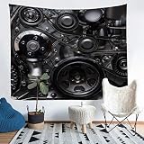 ✿ 【Tamaño】Nuestro lujoso tapiz de microfibra moderno impreso en 3D, tamaño mediano: 130 cm × 150 cm; tamaño grande: 150 cm × 200 cm; tamaño XL: 175 cm × 230 cm.