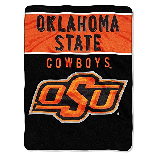 The Northwest Company NCAA Oklahoma State Cowboys Raschel Throw Blanket, 60